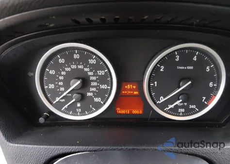 2009 BMW X6 xDrive50I z USA, uszkodzony, nr VIN 5UXFG83549LZ93153